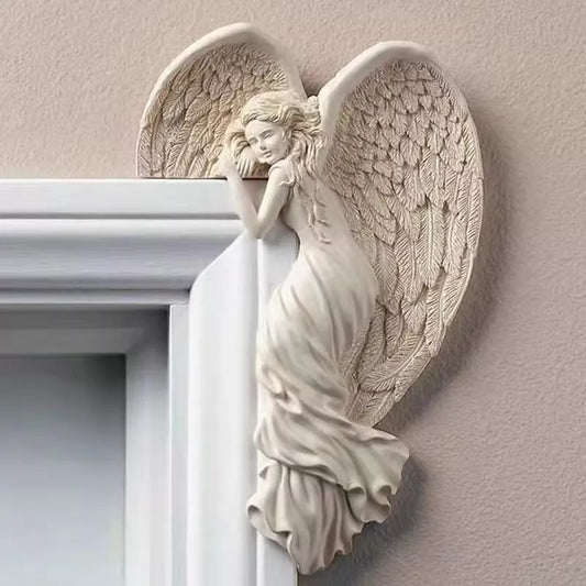 Hanging Angel Corner Decor – Gentle Guardian Wall Accent