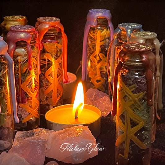 Sealed Herbal Ritual Bottles (Set)