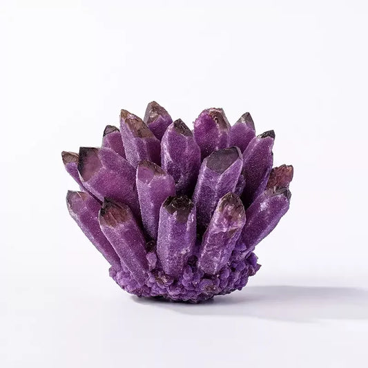 Natural Quartz Crystal Cluster – Decorative Display Stone