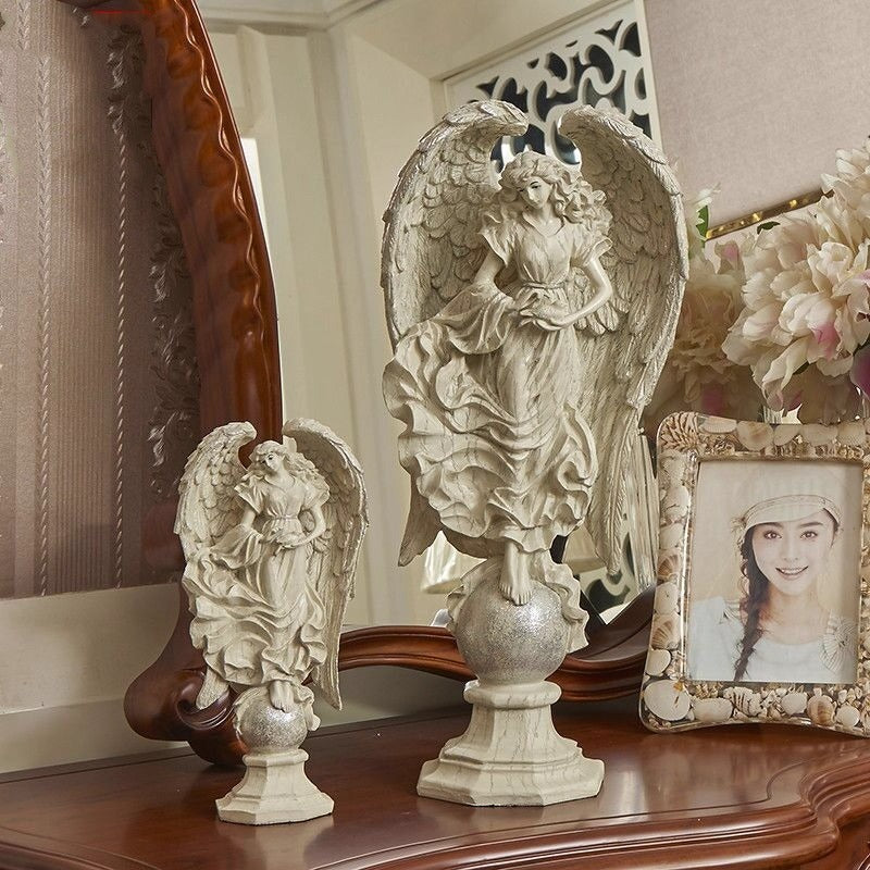 Winged Guardian Altar Statue – Symbol of Protection & Watchfulness