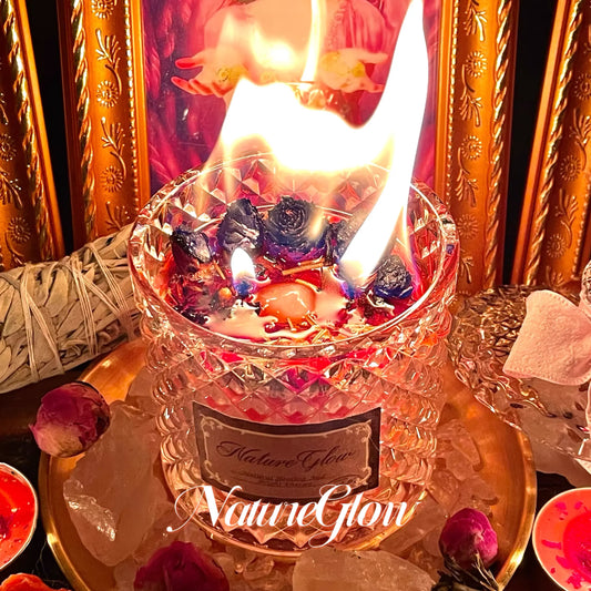 Herbal & Crystal Ritual Candle Cup