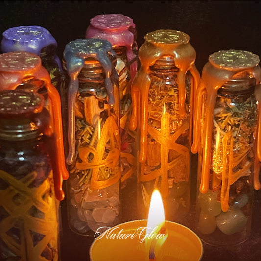 Sealed Herbal Ritual Bottles (Set)