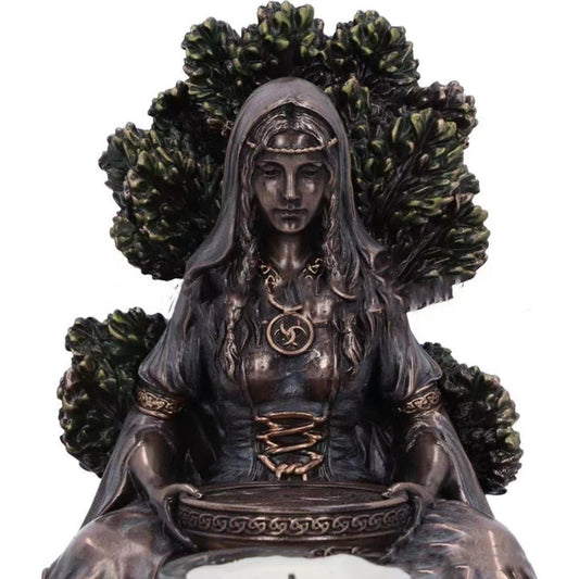 Forest Devotion Goddess Altar Statue – Inner Flame Figure