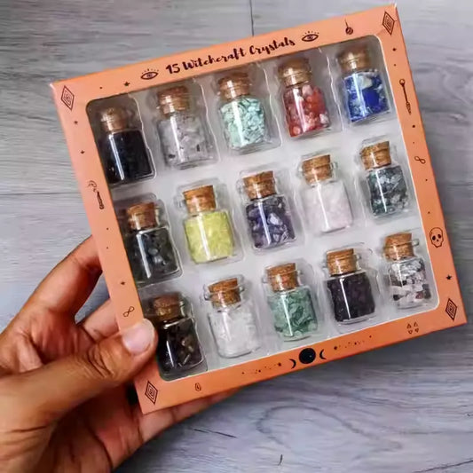 Crystal Vial Reference Set (15 Pieces)